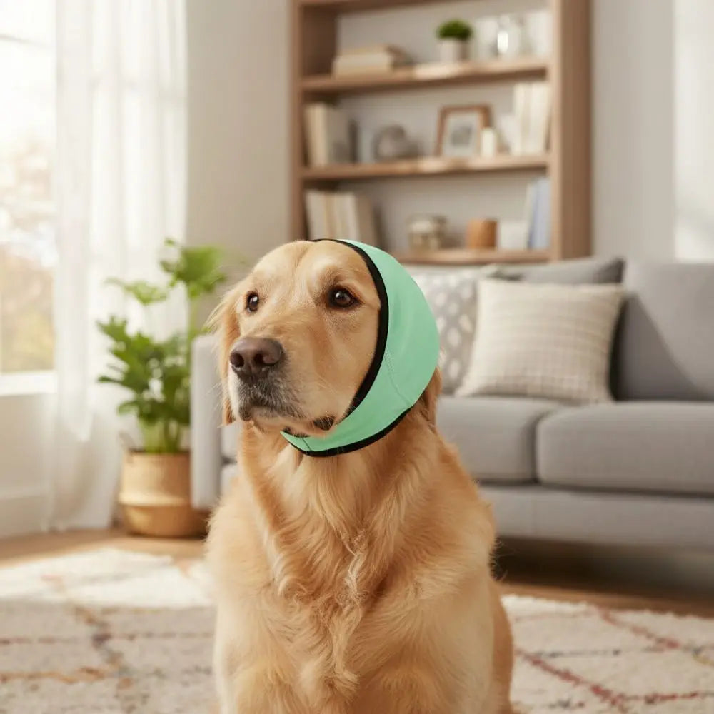 Dog Ear Covers Noise Reduction Hearing Protection Waterproof Dog Calming Earmuff Anti-Noise Shock Proof Pet Headcover