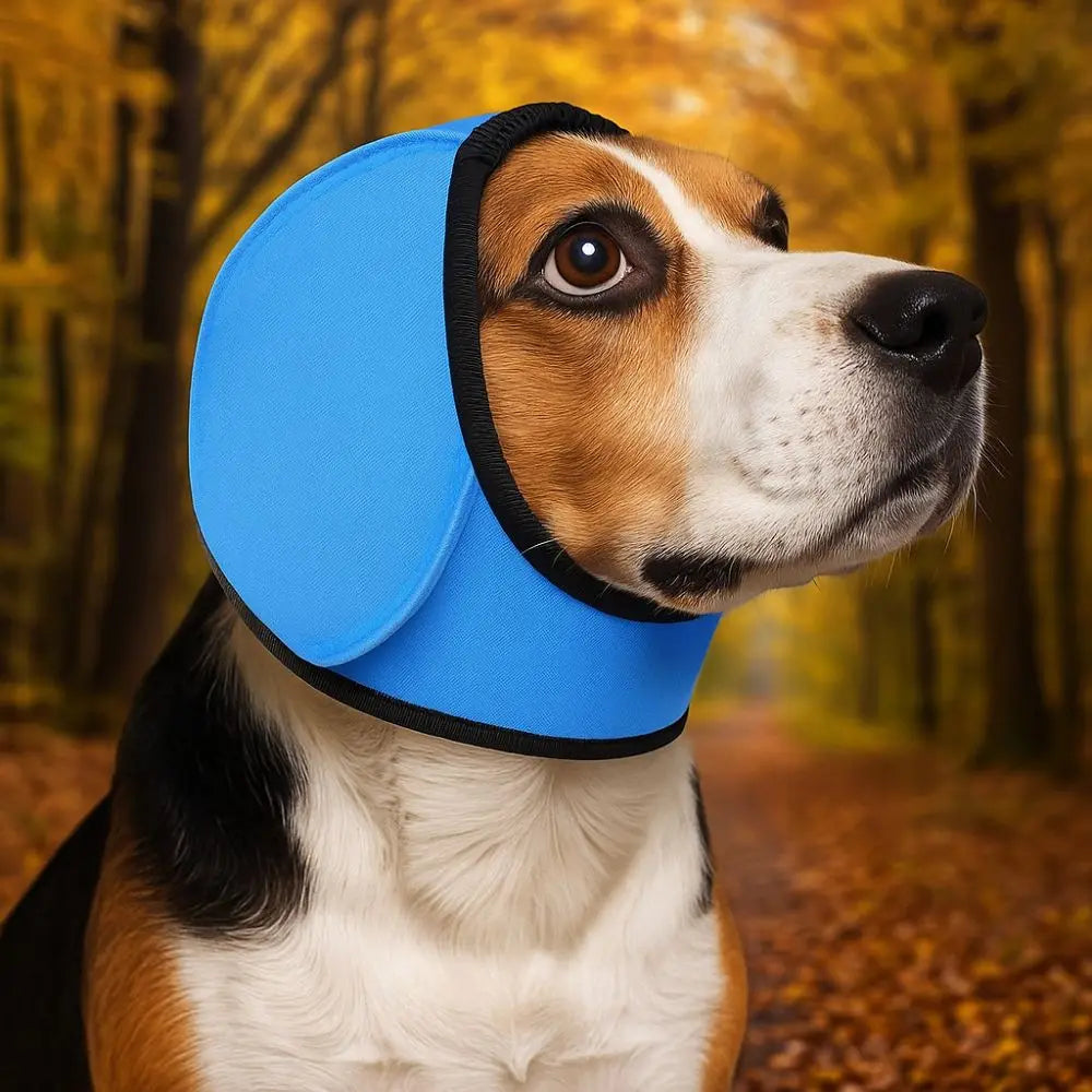 Dog Ear Covers Noise Reduction Hearing Protection Waterproof Dog Calming Earmuff Anti-Noise Shock Proof Pet Headcover