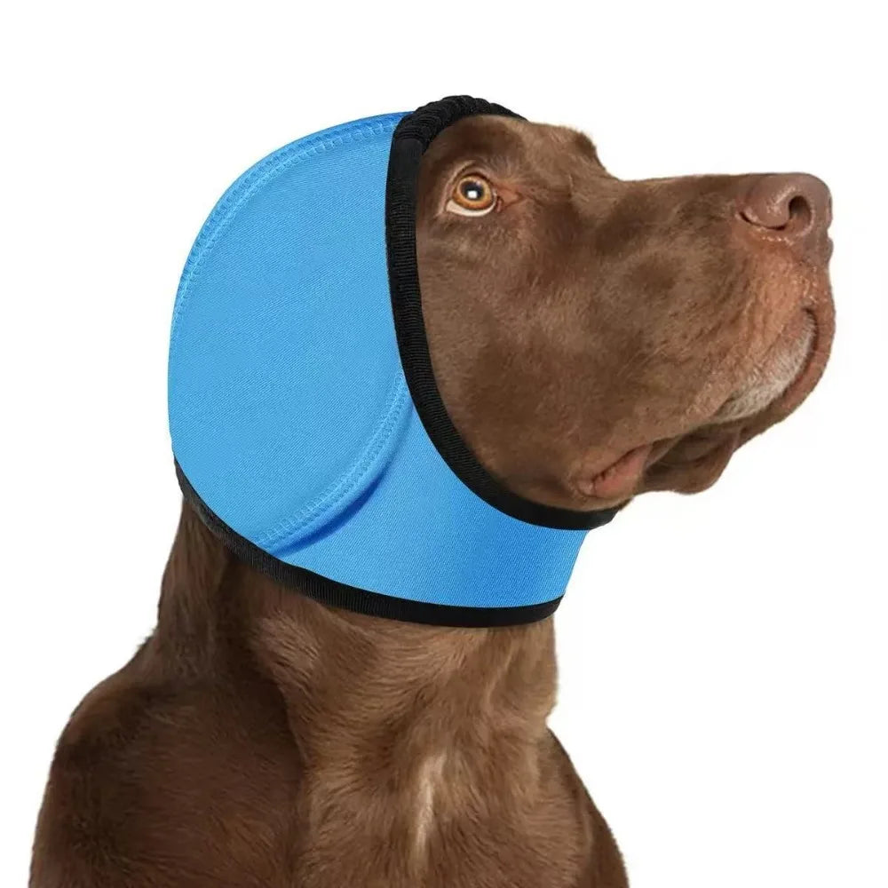 Dog Ear Covers Noise Reduction Hearing Protection Waterproof Dog Calming Earmuff Anti-Noise Shock Proof Pet Headcover