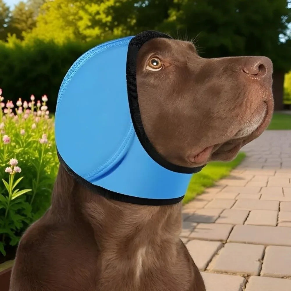Dog Ear Covers Noise Reduction Hearing Protection Waterproof Dog Calming Earmuff Anti-Noise Shock Proof Pet Headcover